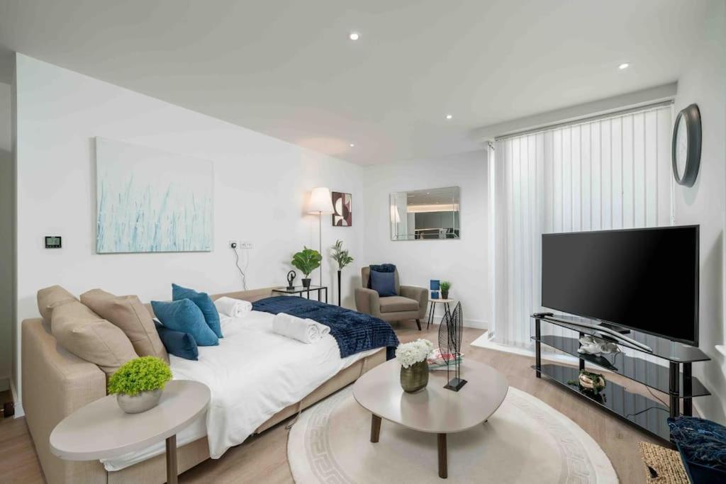 Appartamento Luxury Kew Bridge Balcony Free Parking *