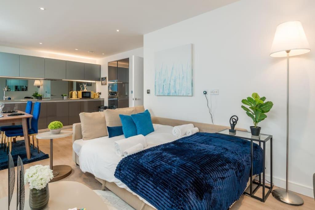 Appartamento Luxury Kew Bridge Balcony Free Parking *